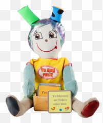 Muñecos Con Mensajes Positivos E Inclusivos - Ámate Fictional Character Emoji,Emotions Feliz