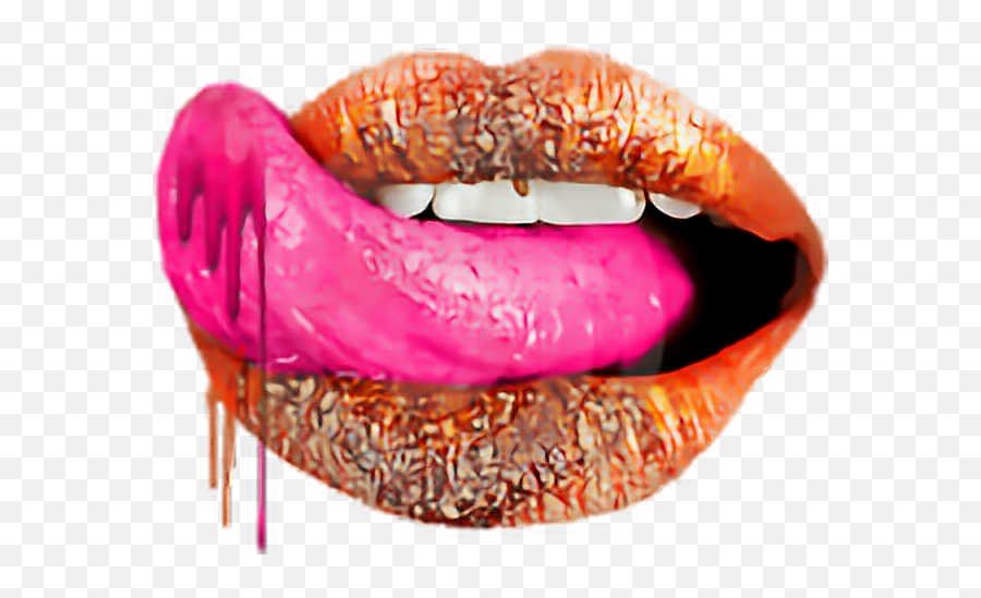 Tongue Lick Licking Lips Sticker - Licking Lips Svg Dripping Emoji,Lick Lips Emoji