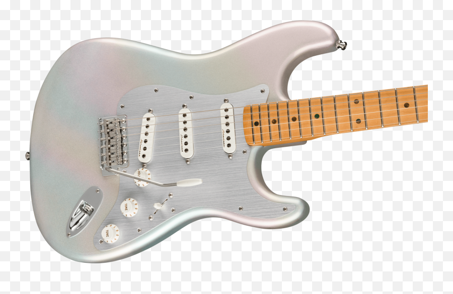 Fender Fender Her Signature Stratocaster Chrome Glow Emoji,Emotions Guitarra