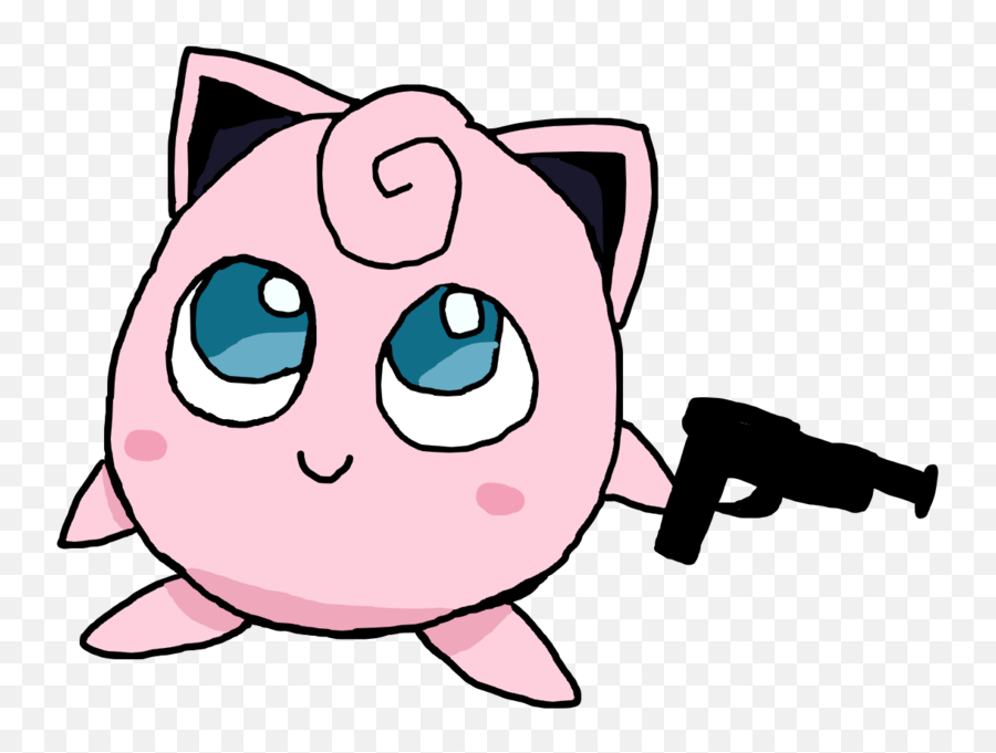 Puff Put The Gun Down Theartistwithnoname - Illustrations Emoji,Jigglypuff Emoticon Text