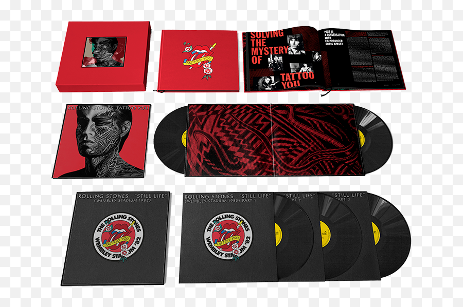 The Rolling Stones U0027tattoo Youu0027 5lp Box Set 2021 Remaster Emoji,Checkbox Emoticon Mastodon