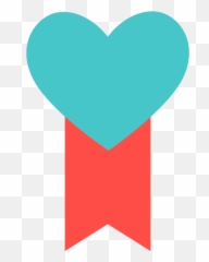 Free Heart Banner 1187978 Png With Transparent Background Emoji,Heart Stencil Emoji