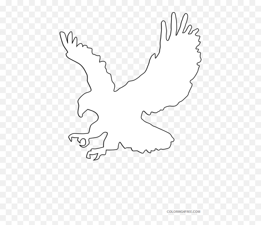 Eagle Outline Coloring Pages Eagle - Printable Eagle Outline Emoji,Albanian Eagle Emoji