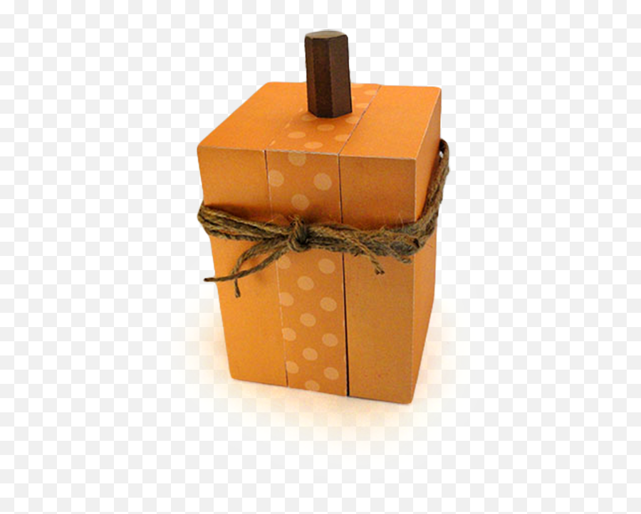 Download Pumpkin Block 3d Box Decor Construction Tutorial - Cardboard Packaging Emoji,Emoji Pumpkin Decorating
