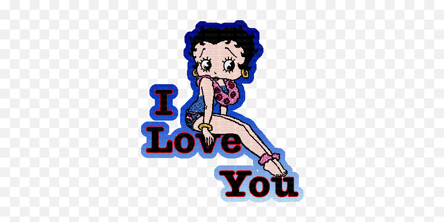 Top Love You Like A Big Schlong Baby Stickers For Android - Betty Boop I Love You Emoji,Big Baby Emoji