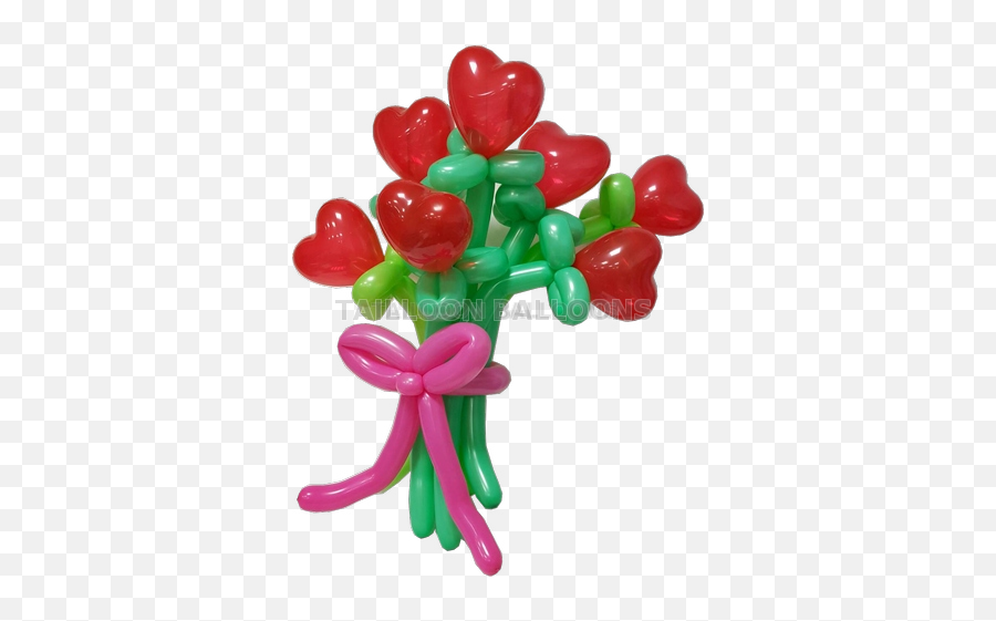 Rubber Balloon Heart Shape Balloons Taiwantradecom - Balloon Bouquet Diy For Valentines Emoji,Diy Emoji Heart Balloons