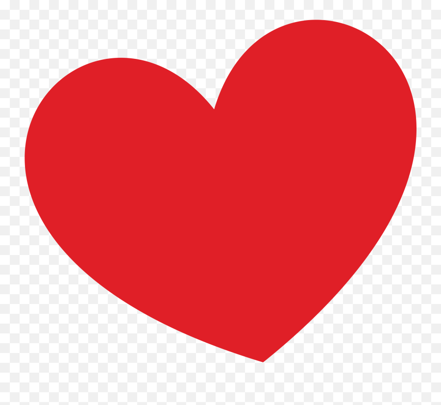 Classic Red Heart - Small Red Heart Clipart Emoji,Red Heart Emoji
