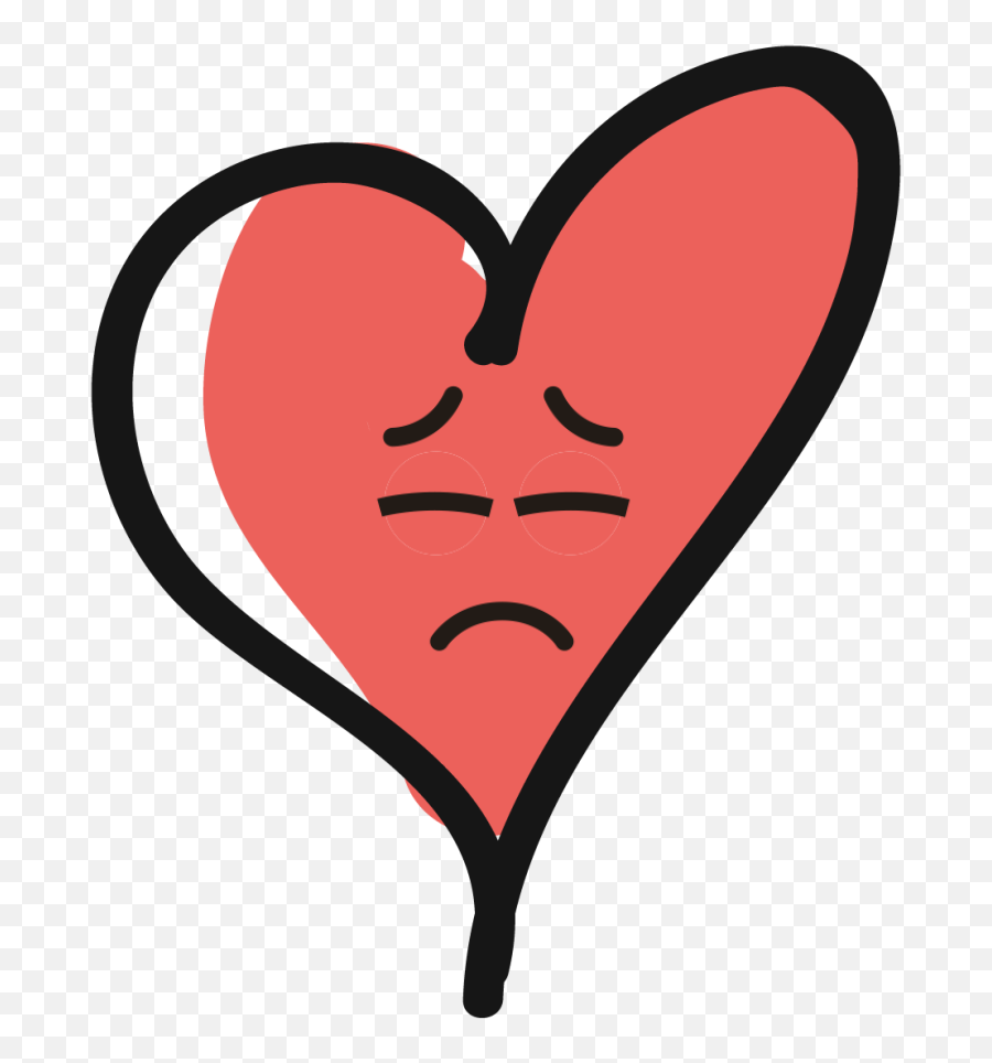 Pin - Love Sad Sticker Emoji,Musical Emotion