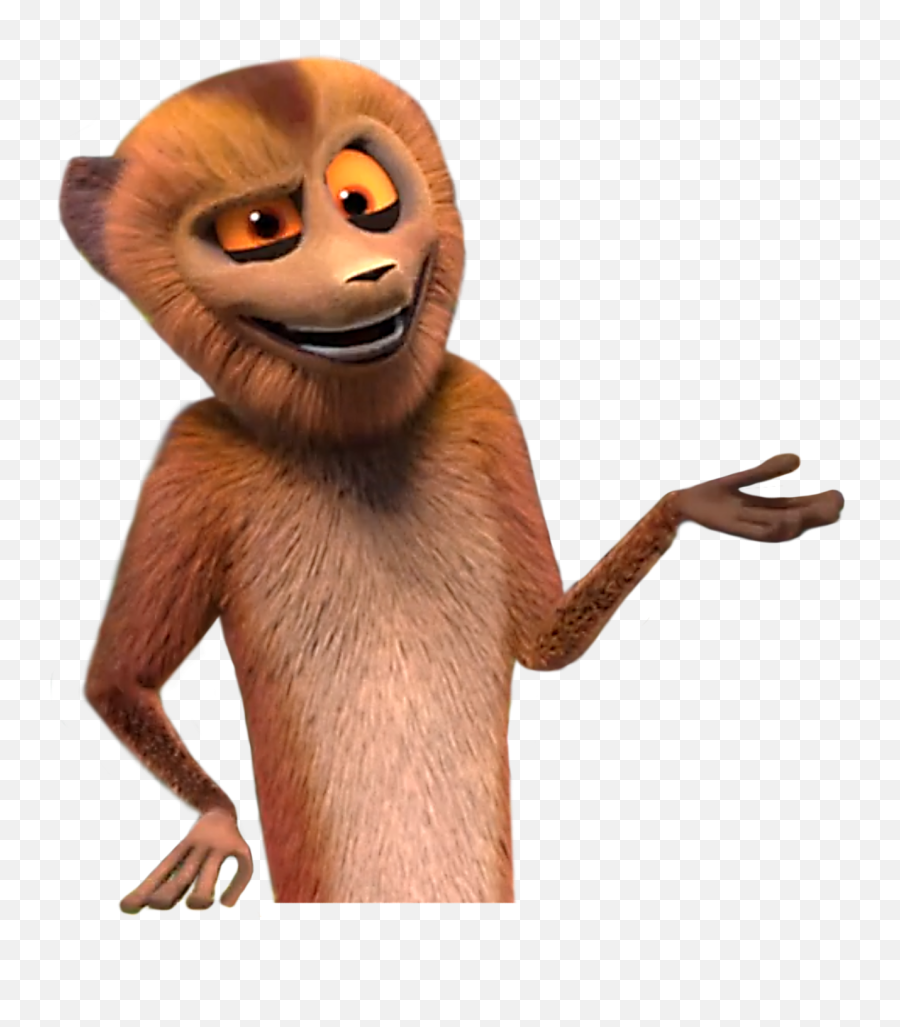 Bamboo Lemur Madagascar Movie - Viva El Rey Julien Ted Emoji,Bamboo Emoji