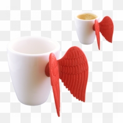 Espresso Angel Wing Red Emoji,Clop Emoticon