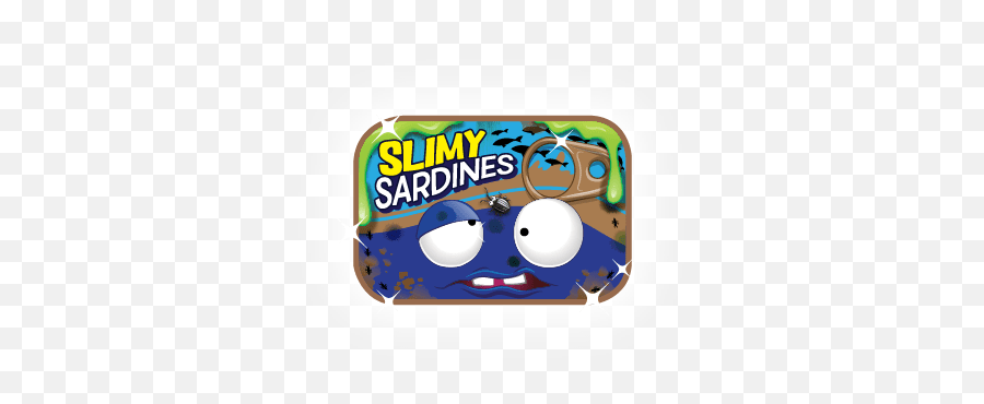 The - Grossery Gang Serie 1 Slimy Sardines Emoji,Emoji Movie Happy ,eal