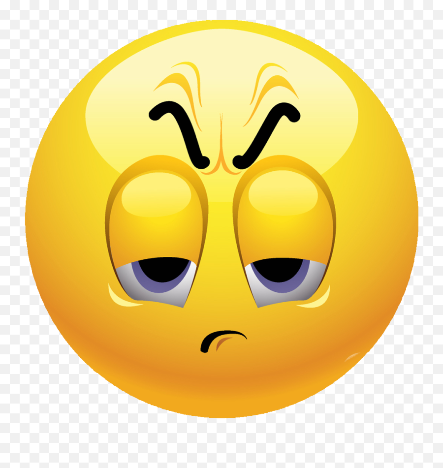 Listings For Emoji Face Dont Think - Bad Mood Emoji,Think Emoji