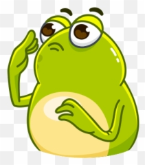 Emoticones Emoji - Frog Animated Sticker,Perdi Mis Emojis En Whatsapp