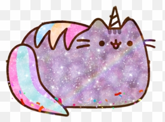 Pusheen Cat Rainbow - Girly Emoji,Pusheen Cats Emotions