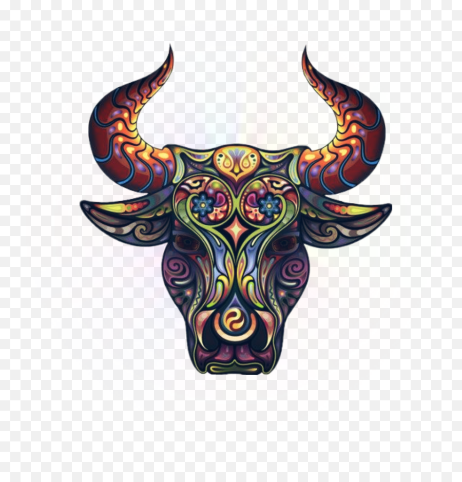 Popular And Trending Bull Stickers On Picsart - Abstract Bull Emoji,Bull Emoji