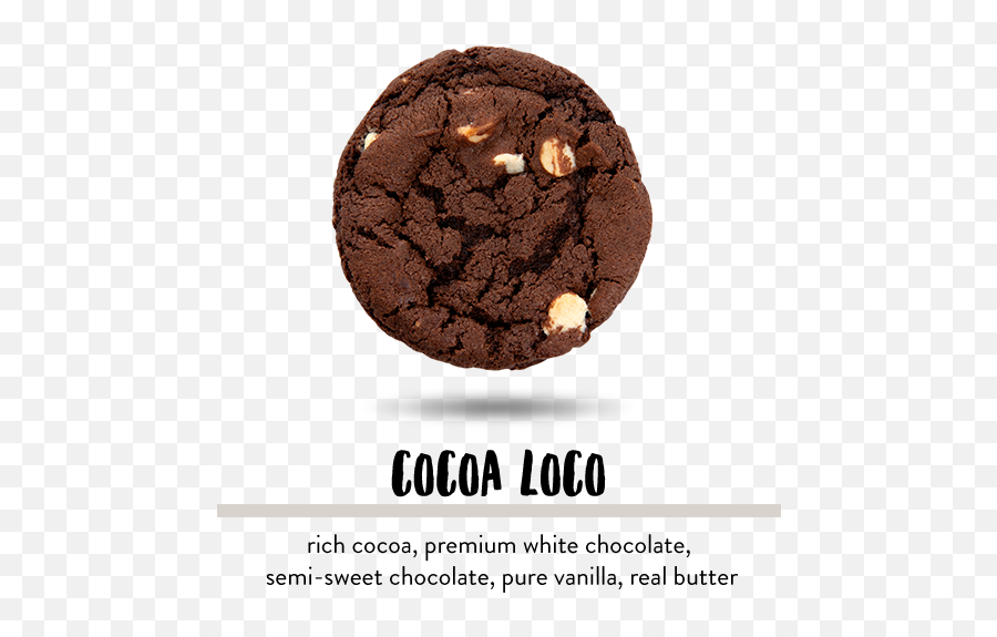 Cocoa Loco Cookies - Language Emoji,Sweet Emotions Chocolate Passion Ingredients