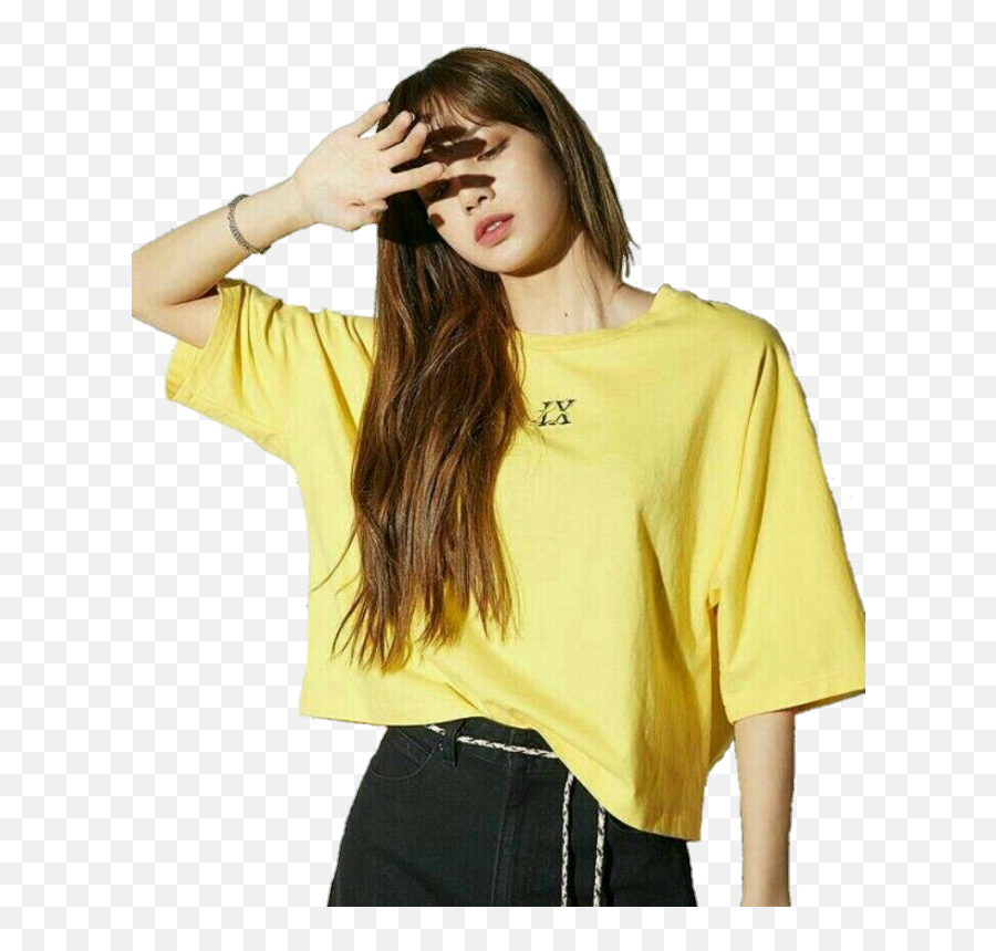 Manoban Lisa Png Blackpink Sticker Lisam 638992 - Png Lisa In Yellow Dress Emoji,Lisa Lisa & Cult Jam Lost In Emotion