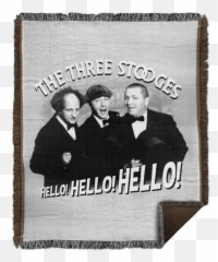 Three Stooges Hello Hello Hello Large - Curly Three Stooges Hello Emoji,Three Stooges Related Emoji