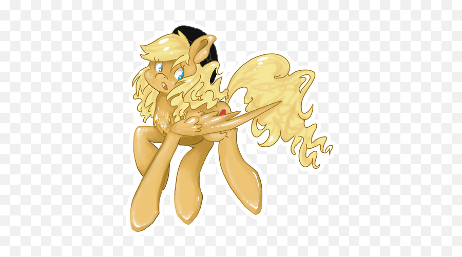 Cupie On Tumblr - Mythical Creature Emoji,Non C'è Male Emoticon