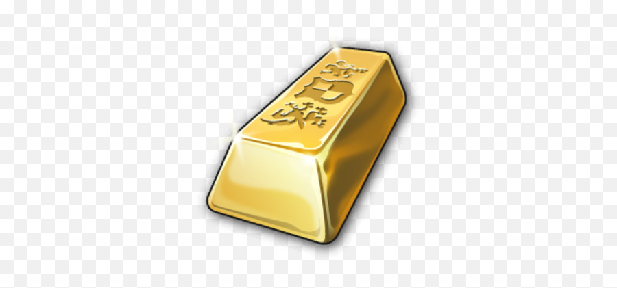 Gold - Solid Emoji,Gold Ingot Emoji