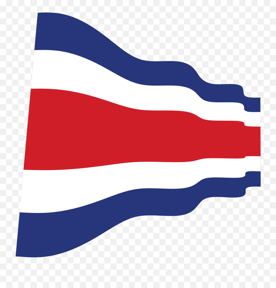 Waving Thai Flag - Openclipart Vectores Bandera De Costa Rica Emoji,Photoshop Emoji Vector