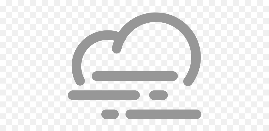 Cloud Foggy Weather Free Icon Of - Dot Emoji,Foggy Emoticon