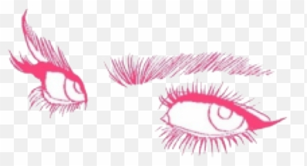 Drawn Eyelash Tumblr Background - Lips Aestetich Drawing Emoji,Long Eyelah Emoji