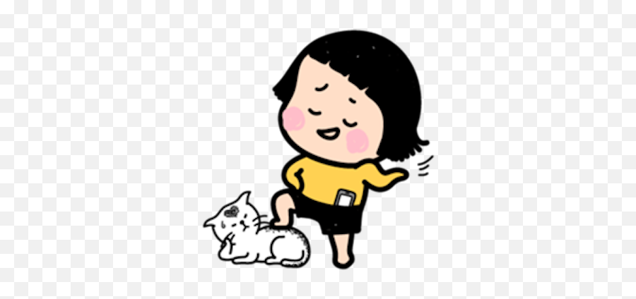 Mimi - Little Girl By Van Khanh Nguyen Emoji,Young Girl Emoji Iphone