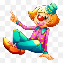 Download Cartoon Illustration Clown Royalty - Free Free Emoji,Royalty Free D&d Emoticons