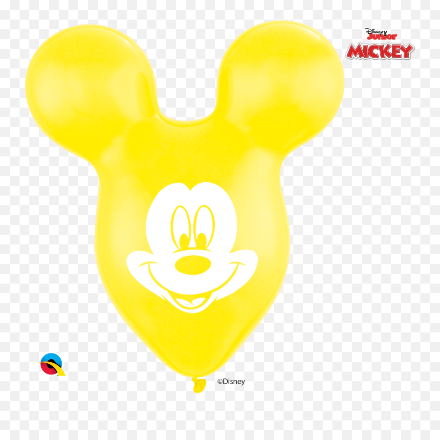 15 Traditional Mousehead Disney Mickey Mouse Ears Balloons 25 Pack Emoji,Mickey Mouse Ears Emoticon Facebook