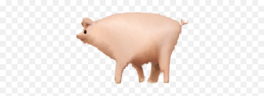 Telegram Sticker From Oh No Animal Pack Emoji,Piggy Emoji Roblox