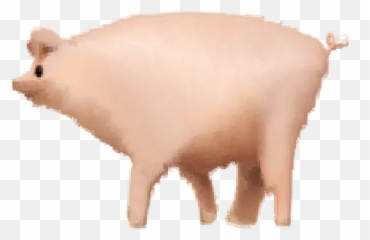 Telegram Sticker From Oh No Animal Pack Emoji,Piggy Emoji Roblox