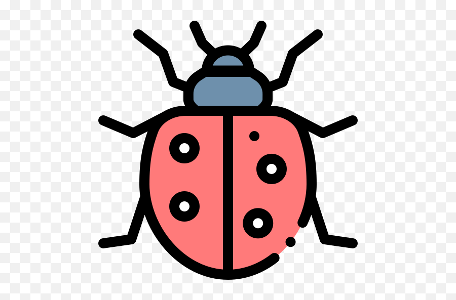 Ladybug - Free Animals Icons Emoji,Beetle Emoji