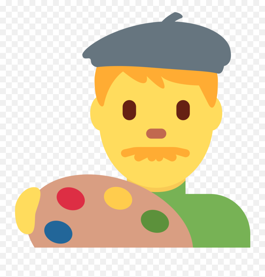 U200d Man Artist Emoji - What Emoji,Man With Mustache Emoji