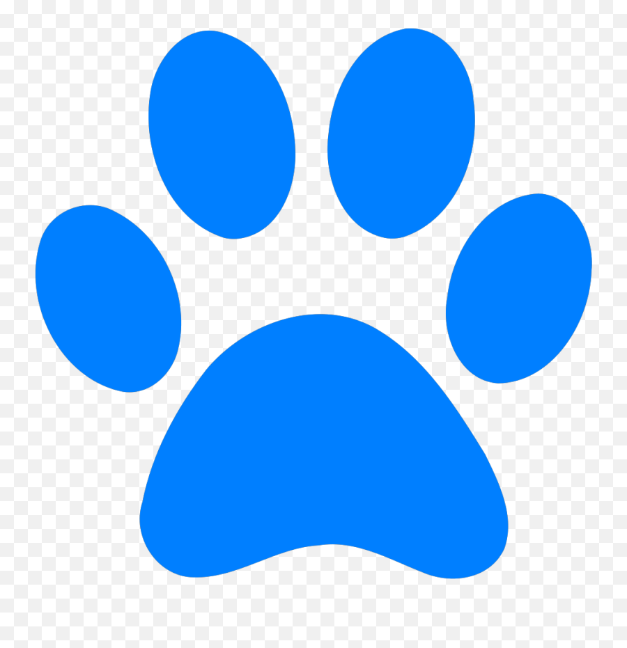 Blues Clues Paw Png Svg Clip Art For Web - Download Clip Blue Paw Logo Emoji,Emoji Clues