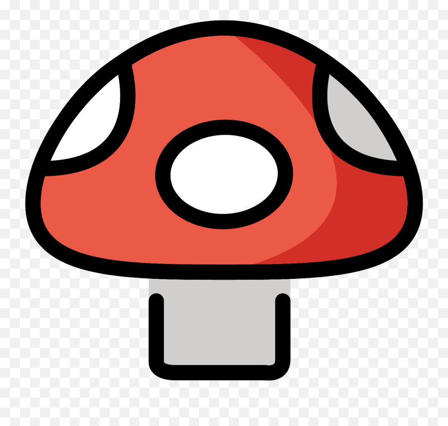 Mushroom Emoji - Svampe Emoji,Mushroom Emoji