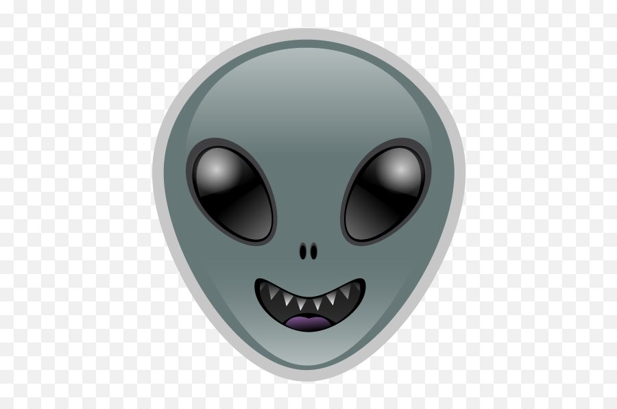 Download Alien Emoji Png Vector Free - Alien Emoticons,Alien Emoji