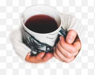 Coffee Cup Hands Sticker By Amarie - Chá Para Estudar Emoji,Coffee Drinking Emoji
