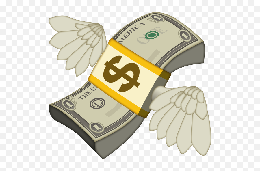 Flying Money Emoji Meaning