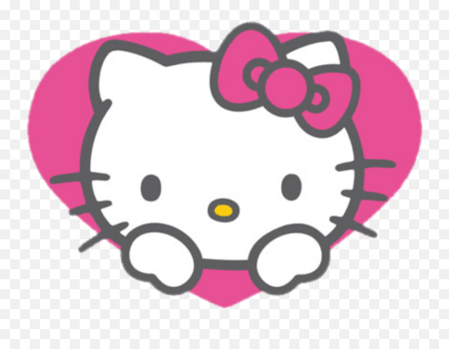 Hello Kitty Face Psd Download - Hello Kitty Red Heart Usepng Hello Kitty Icon Png Emoji,Cat Heart Emoji
