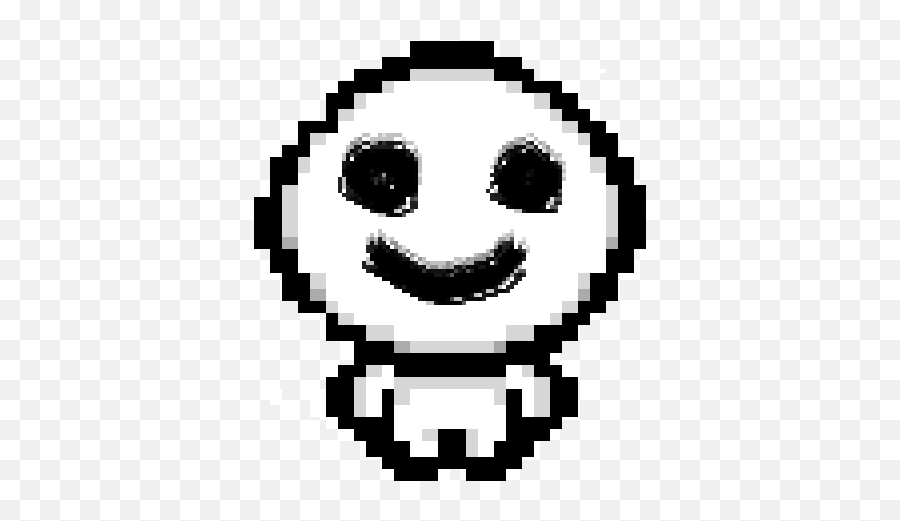 Pixilart - Binding Of Isaac Rebirth Personnage Emoji,Butter Emoticon