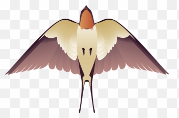 Barn Swallow Bird Clipart - Passerine Emoji,Swallow Emoji