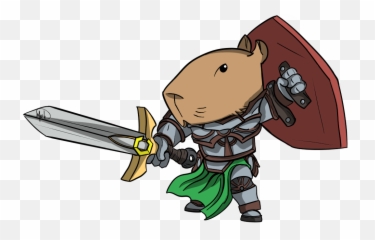 Capirreira A Capivara Guerreira - Capivara Guerreira Emoji,Capybara Emoji