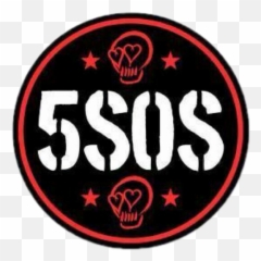 5sos 5 Second Of Summer Luke Sticker - 5 Seconds Of Summer Logo Emoji,5sos Symbol Emoji