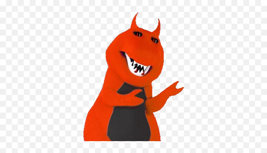 Devil Barney The Dinosaur Joey Slikk Alt Wiki Fandom - Devil Barney Emoji,Negative Emotions--devil