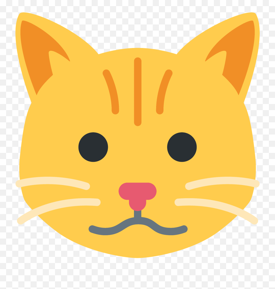 Cat Face Emoji Clipart Free Download Transparent Png - Twitter Cat Emoji Png,Emoticon Animado De Carcajada