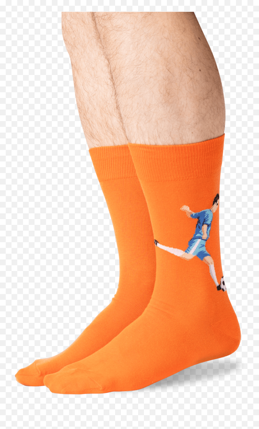 Mens Soccer Player Crew Socks - Ankle Emoji,Hots Equip Emoji