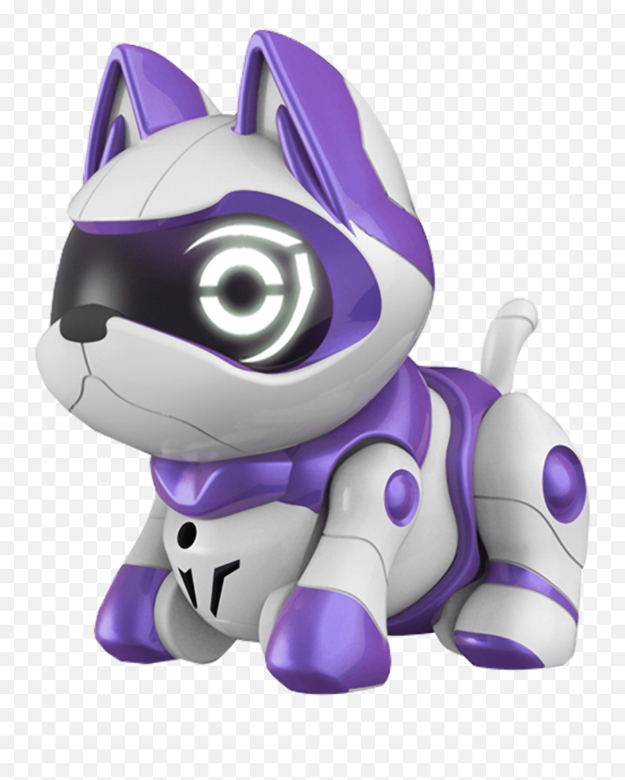 Tekno Babies Purple Kitty - Walmartcom Fictional Character Emoji,Shows Emotion Robot Pet