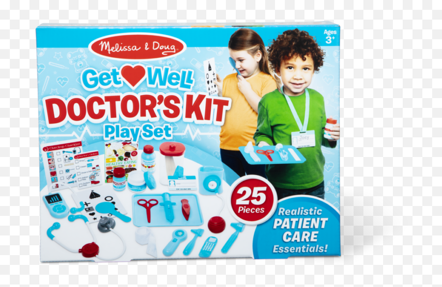 Melissa Doug Wins Good Housekeeping - Melissa Doug Get Well Kit Playset Emoji,Lifelike Doll Showing Emotions