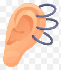Ear Clipart - Clipartworld Ear Piercing Cartoon Emoji,Ear Emoji